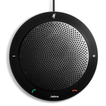 Конферентна слушалка Jabra Speak 410 MS, сертифициран продукт от Skype, USB image