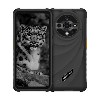 Смартфон Ulefone Armor X31 (черен), поддържа 2 SIM карти, 6.56" (16.66 cm) HD+ IPS 90Hz дисплей, осемядрен MediaTek Helio G91 2 GHz, 6GB RAM, 128GB Flash памет (+microSD слот), 48 + 20 + 2 & 16 Mpix камери, Android | JAR Computers Ulefone Armor X31 Black