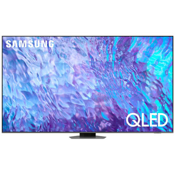 Телевизор Samsung QE-98Q80CAT (2023), 98" (248.92cm) QLED 4К/UHD Smart TV, HDR10+, 100Hz, AI Upscale, Dolby Atmos, 2x DVB-T2/C/S2, Wi-Fi, LAN, Bluetooth, 4x HDMI, 2x USB | JAR Computers Samsung QLED 4K TV Q80C QE98Q80CATXXH