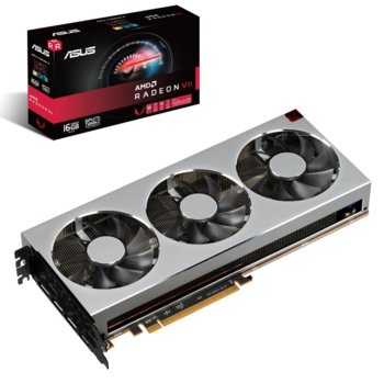 Видео карта AMD Radeon VII, 16GB, Asus, PCI-E, HBM2, 4096-bit, 3x DisplayPort, HDMI | JAR Computers Видео карта ASUS RADEON VII 16GB HBM2 4096 bit