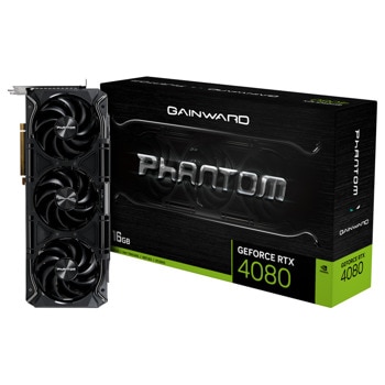 Видео карта Nvidia GF RTX 4080, 16GB, Gainward Phantom, PCI-E 4.0, GDDR6X, 256-bit, DisplayPort, HDMI | JAR Computers Gainward GeForce RTX 4080 Phantom