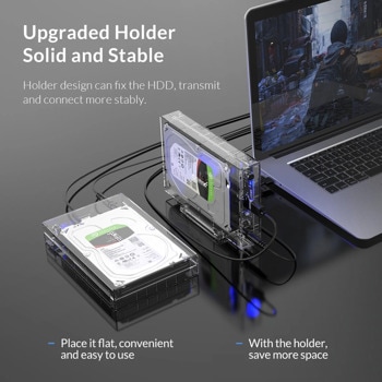 Orico 3.5inch Transparent USB Case 3159U3