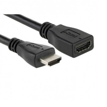 Кабел HDMI(м) към HDMI(ж), 1.5m | JAR Computers HDMI extender M/F 1.5m - 18138