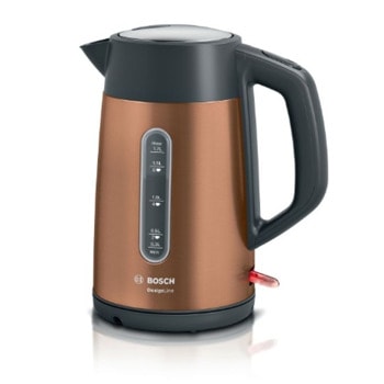 Електрическа кана Bosch TWK4P439, 1.7 л. вместимост, 2400W, златиста | JAR Computers Bosch TWK4P439