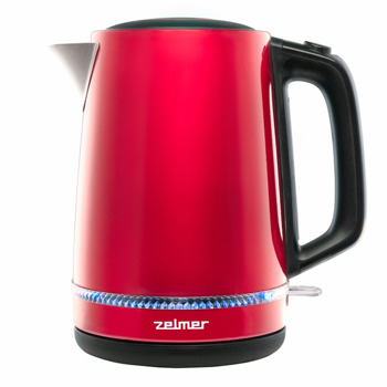 Електрическа кана Zelmer ZCK7921R, 1.7 л. вместимост, 1850W, червена | JAR Computers Електрическа кана Zelmer ZCK7921R