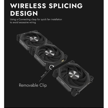 Darkflash INF34 Black 3pcs INF32-BK-3