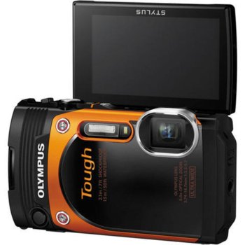 Olympus TG-860 Orange + Olympus JUPIO LI-50B