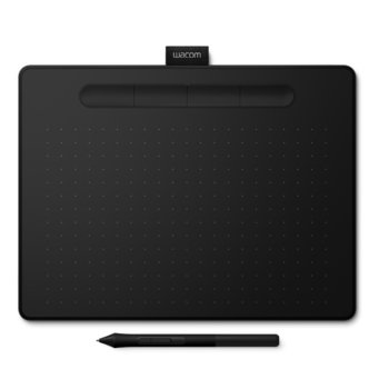 Графичен таблет Wacom Intuos M Bluetooth (черен)(CTL-6100WLK-N), 2540 lpi, 4096 нива на натиск image