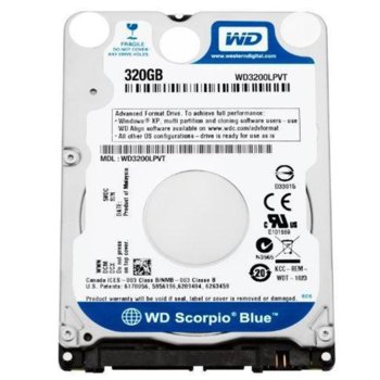 WD 320GB Blue SATA3 WD3200LPVX