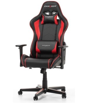 Геймърски стол DXRacer Formula OH/FH08/NR, черен/червен | JAR Computers DXRacer FORMULA OH/FH08/NR