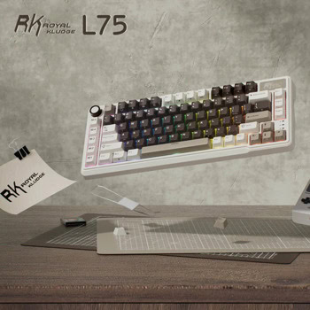 royal kludge rk l75 Grey | JAR Computers royal kludge rk l75 Grey