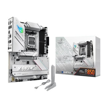 Дънна платка Asus ROG STRIX B850-A GAMING WIFI, B850, AM5, DDR5, PCI-E 5.0 (DP&HDMI), 2x SATA 6Gb/s, 4x M.2 slots, 1x USB 3.2 Gen 2 Type-C, Wi-Fi 7, Bluetooth 5.4, ATX | JAR Computers Asus ROG STRIX B850-A GAMING WIFI 90MB1J50-M0EAY0
