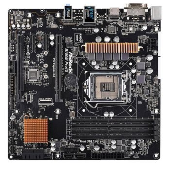 Дънна платка Asrock 150M-PRO4S, B150, LGA1151, DDR4, PCI-E (HDMI&DVI), 6x SATA 6Gb/s, 4x USB 3.0, micro ATX | JAR Computers Asrock 150M-PRO4S