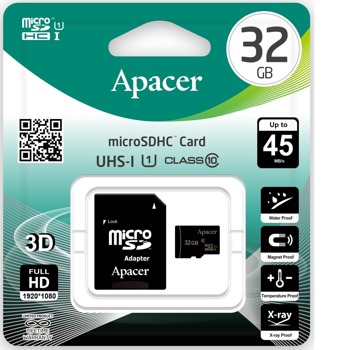 32GB microSDHC Apacer Class10