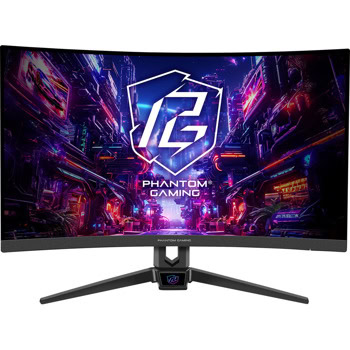 Монитор ASRock PG27FRS1A, 27" (68.58cm) VA Curved панел, 280Hz, Full HD, 1ms, 4 000:1, 300cd/m2, DisplayPort, HDMI | JAR Computers ASRock PG27FRS1A
