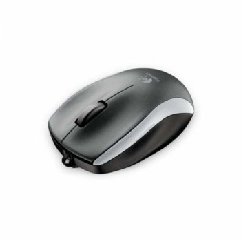 Logitech M125, 1000dpi, сребрист, USB