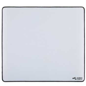 Подложка за мишка Glorious - XL Heavy, гейминг, бяла, 460 x 410 x 5mm image