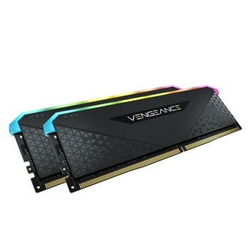 Памет 16GB (2x8GB) DDR4, 3600MT/s, Corsair VENGEANCE RGB RS CMG16GX4M2D3600C18 1.35V | JAR Computers Corsair VENGEANCE RGB RS 16GB (2 x 8GB) DDR4 3600M