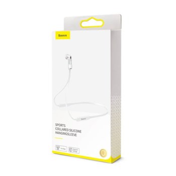 Baseus AirPods Silicone Hanging Sleeve White ARAPP