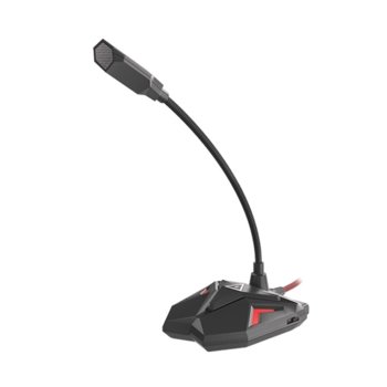 Микрофон Genesis Radium 100, 1.5 м. кабел, гейминг, USB, черен image