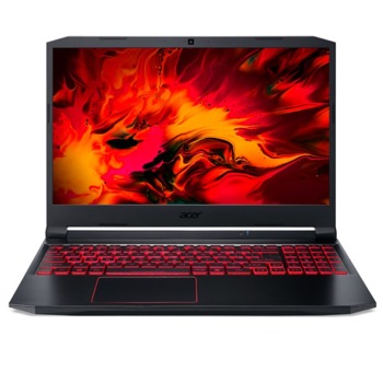 Лаптоп Acer Nitro 5 AN515-55 (NH.QB2EX.007), шестядрен Comet Lake Intel Core i7-10750H 2.6/5.0 GHz, 15.6" (39.62 cm) Full HD IPS Anti-Glare Display & GF RTX 3060 6GB, (HDMI), 8GB DDR4, 1TB SSD, 1x USB Type-C, No OS | JAR Computers Acer Nitro 5 AN515-55 NH.QB2EX.007