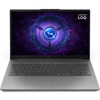 Лаптоп Lenovo LOQ 15IAX9E (83LK000PBM)(сив), осемядрен Intel Core i5-12450HX 2.4/4.4GHz, 15.6" (39.62cm) Full HD IPS 144Hz Anti-Glare Display & GF RTX 2050 4GB, (HDMI), 16GB DDR5, 512GB SSD NVMe, 1x USB 3.2 Gen 1 Type-C, No OS | JAR Computers Lenovo LOQ 15IAX9E 83LK000PBM