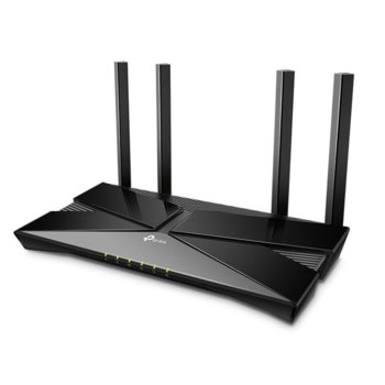 Рутер TP-Link Archer AX10 (разопакован), 1500Mbps, 2.4GHz(300Mbps)/ 5GHz(1200Mbps), Wireless AX, 4x LAN1000Mbps, 1x WAN1000, 4x външни антени | JAR Computers TP-Link Archer AX10 разопакован