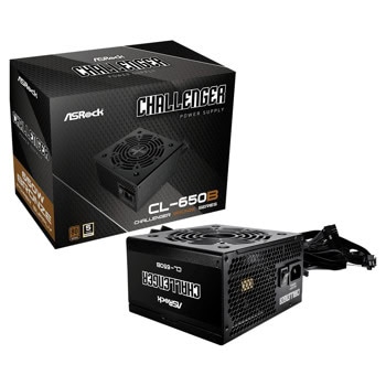 Захранване AsRock CHALLENGER CL-650B, 650W, Active PFC, 80+ Bronze, 120mm вентилатор | JAR Computers PSU ASROCK CHALLENGER 650W BRZ