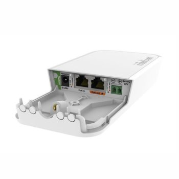 PoE инжектор MikroTik mUPS, 2x LAN (RJ-45), възможност за захранване с 12V батерия | JAR Computers MikroTik mUPS