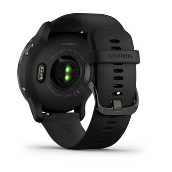 смарт часовник Garmin Venu 2 Slate Black Silicon
