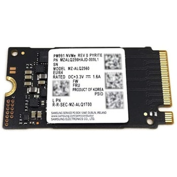 Samsung 256GB PM991 - MZ-ALQ2560 2242 PCIe Gen3 x4