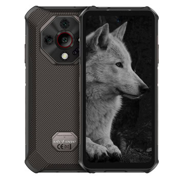 Смартфон Ulefone Armor X16 Pro (черен), поддържа 2 SIM карти, 6.56" (16.66cm) HD+ IPS 120Hz дисплей, осемядрен MediaTek Dimensity 6300 2.4 GHz, 8GB RAM, 256GB Flash памет (+microSD слот), 64 + 25 + 2 & 16 Mpix камери, Android | JAR Computers Ulefone Armor X16 Pro 5G Black