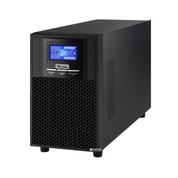 UPS Mustek PowerMust 1000 Sinewave, 1000VA/1000W, Online, LCD дисплей, mini Tower image