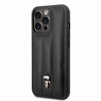 Quilted Puffy Ikonik Logo за iPhone 14 Pro Max