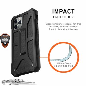 Urban Armor Monarch iPh 11 Pro carbon 111701114242