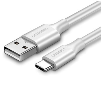 Кабел Ugreen 60121, от USB-A(м) към USB-C(м), 1m, бял | JAR Computers Кабел Ugreen 60121 USB A м to USB C м 1m
