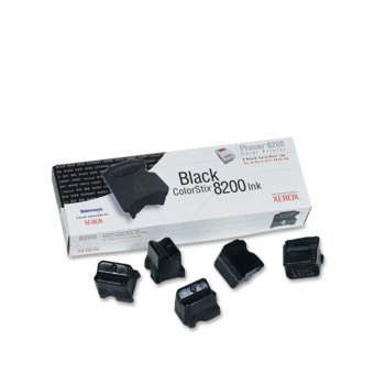МАСТИЛО ЗА XEROX ColorStix ЗА PHASER 8200 - ink 5 Black Sticks - P№ 016204000 - заб.: 7000k | JAR Computers МАСТИЛО ЗА XEROX ColorStix ЗА PHASER 8200