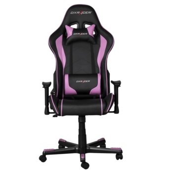 Геймърски стол DXRacer Formula OH/FE08/NP, черен/розов | JAR Computers DXRacer Formula OH/FE08/NP