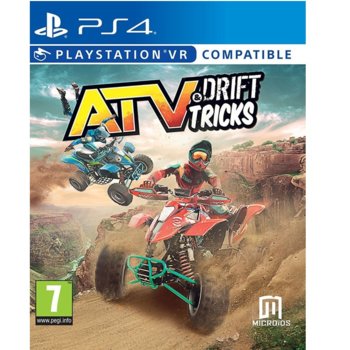 Игра за конзола ATV Drift and Tricks VR, за PS4 | JAR Computers ATV Drift and Tricks VR