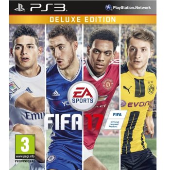 Игра за конзола FIFA 17 Deluxe Edition, за PS3 | JAR Computers FIFA 17 Deluxe Edition