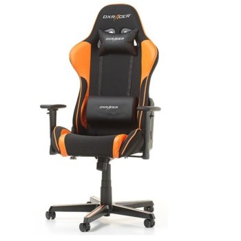 Геймърски стол DXRacer Formula OH/FH11/NO, черен/оранжев | JAR Computers DXRacer FORMULA OH/FH11/NO