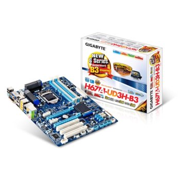 Дънна платка Gigabyte H67A-UD3H-B3, H67, LGA1155, DDR3, 2xPCI-E(CF)(HDMI, DVI & DisplayPort), SB7.1 Dolby, Lan1000, SATA RAID 0,1,5,10, 2xSATA 6Gb/s, 2xUSB3.0, ATX | JAR Computers Gigabyte H67A-UD3H-B3
