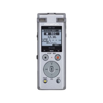 Диктофон Olympus DM-720, 4GB, microSD, USB, черен | JAR Computers Olympus DM-720