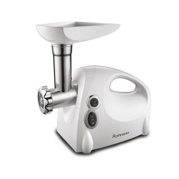 Месомелачка Rohnson R-503, функция за обратно въртене, 1500W, ножове от неръждаема стомана, бяла | JAR Computers месомелачка rohnson r-503
