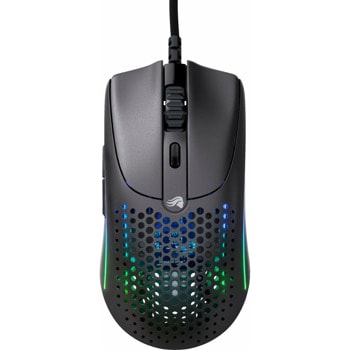 Мишка Glorious Model O V2, оптична (26 000dpi), USB, черна, гейминг, 6 програмируеми бутона, RGB подсветка, Glorious BAMF Sensor | JAR Computers Glorious Model O 2 - black GLO-MS-OV2-MB