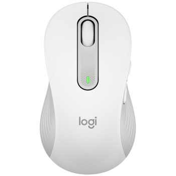 Мишка Logitech Signature M650 L Left Off-white, оптична(4000 dpi), безжична, Bluetooth, бяла | JAR Computers Logitech Signature M650 L Left Off-white 910-00624