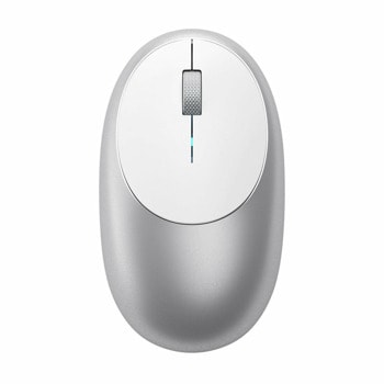 Мишка Satechi M1, оптична, безжична, Bluetooth, USB, сребриста image