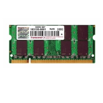 256MB DDR2 667MHz SODIMM Transcend