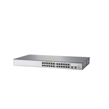 Суич HPE 1850 24G 2XGT PoE+ 185W, 1000Mbps, 24 порта, 12 PoE+ | JAR Computers HPE 1850 24G 2XGT PoE+ 185W Switch