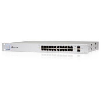 Суич Ubiquiti UniFi 24, 1000Mbps, 24x LAN1000, 2x SFP Ports | JAR Computers Ubiquiti UniFi 24 Switch US-24